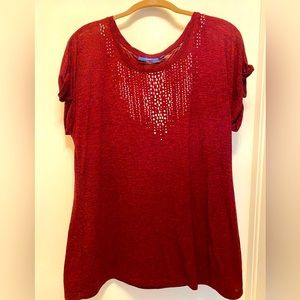 APT.9 XL Burgundy shirt